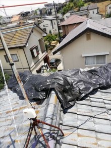 棟 雨漏り 応急処置
