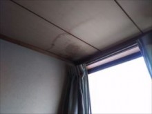 2階和室 雨漏れ箇所