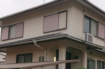 屋根 外壁 塗装工事前