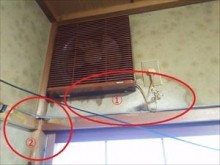壁・クロス 剥がれ シミ