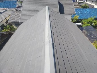 棟板金 仮置き