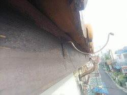 雨樋飛散 工事前