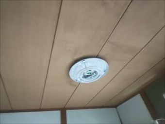 天井雨漏り 張替え前