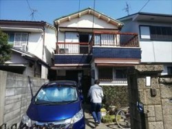 塗装工事前