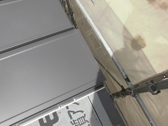 宇土市新築屋根軒先20180629