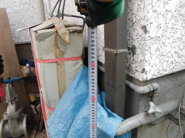 東区葺き替えあまどい20180117