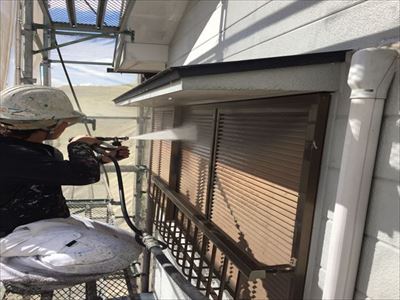 屋根・外壁塗装　高圧洗浄④