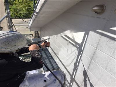 屋根・外壁塗装　高圧洗浄③