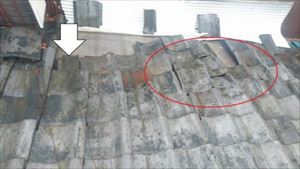 瓦屋根の劣化状況　コラム