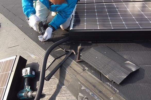 同質棟取り外しの写真