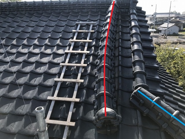 東区棟補修現調時の写真