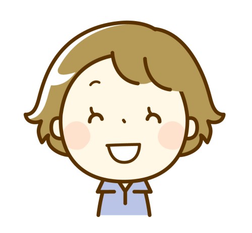 お客様の顔イラストイメージ