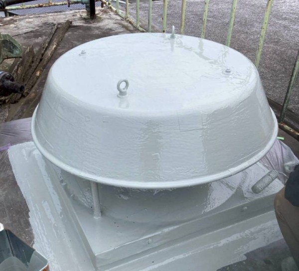 ウレタン防水塗布2回目完了
