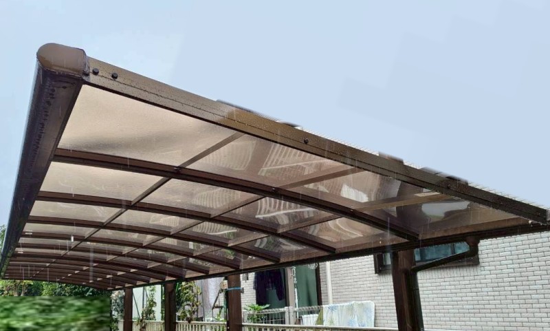 カーポート屋根工事後