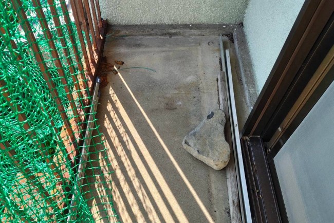 ベランダ防水を点検