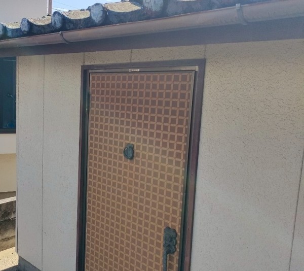 小屋の解体前
