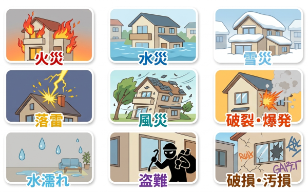 火災保険が使える条件