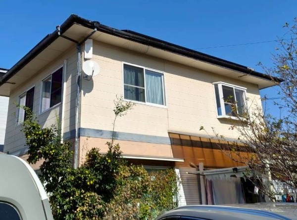 熊本市北区で屋根葺き替えか塗装のご相談をいただいた住宅