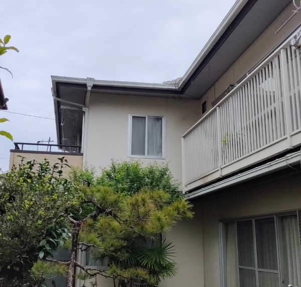 熊本市南区で雨漏りのご相談をいただいたニコイチ住宅