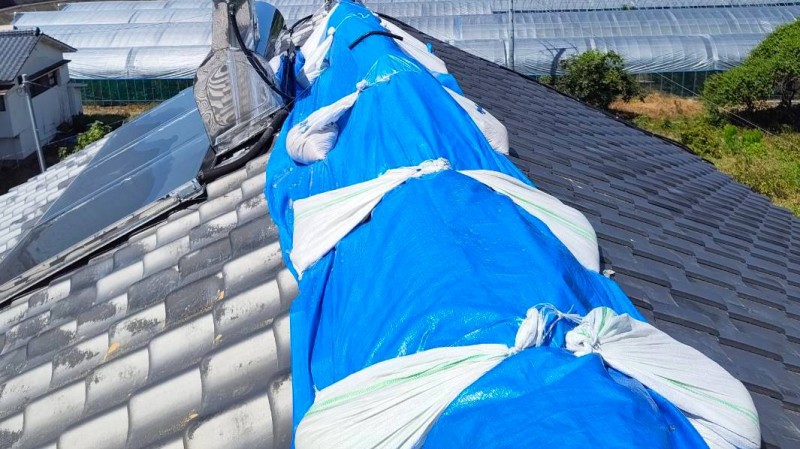 菊池市で耐震強化棟工事をご提案｜母屋と旧家の棟倒壊調査