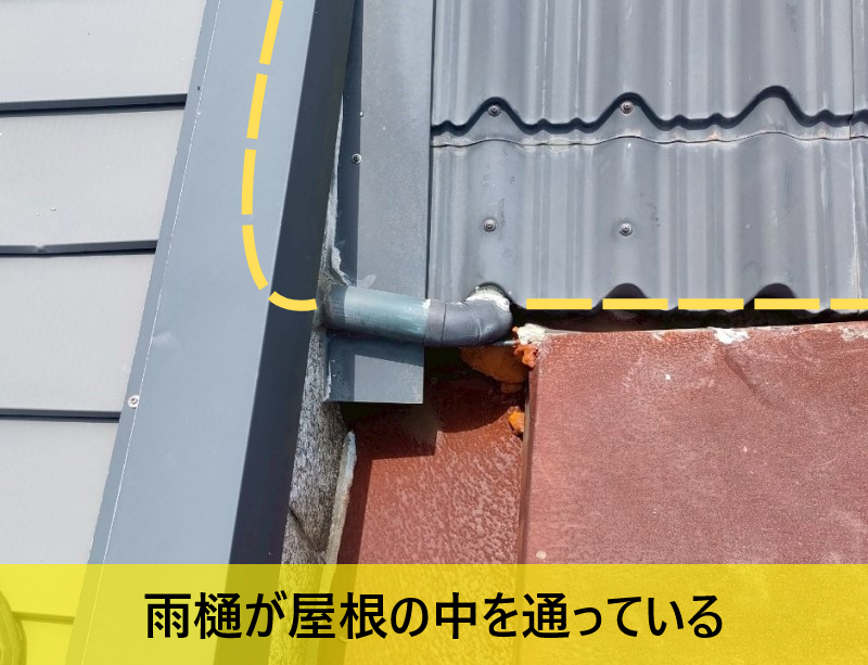 上益城郡御船町で増築部の雨漏り調査!構造上の不具合で屋根下地が腐食し解体を提案