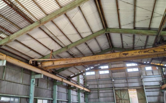 雨漏りのご相談をいただいた工場