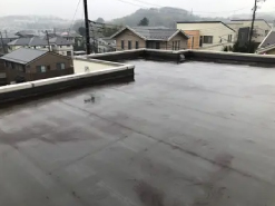 トップコートが劣化してきた陸屋根