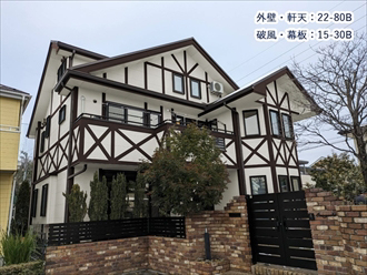 カラーシミュレーション:外壁22-80B