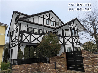 カラーシミュレーション:外壁N-85