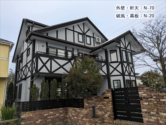 カラーシミュレーション:外壁N-70